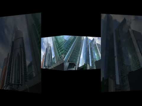 «Москва-Сити», Современный деловой центр. Панорама города с высоты 354 метра Башни Око.