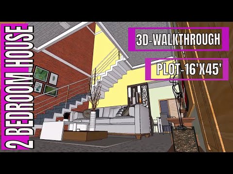 2-bedroom-duplex-house-plans-|-2-bedroom-duplex-house-design-|-3d-view-|-3d-walkthrough