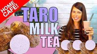 How To Make Taro Milk Tea with Taro Powder