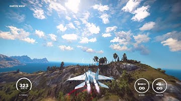 How Big is the Map of Just Cause 3? Fly across the map.