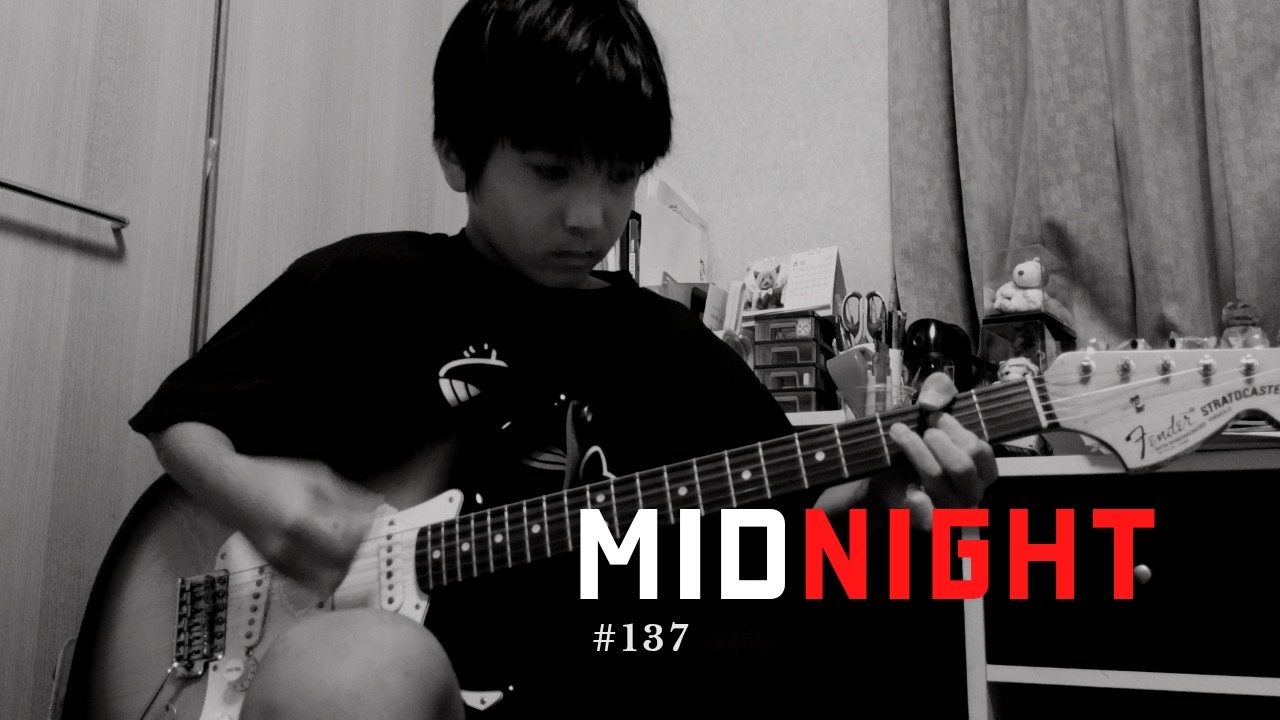 Midnight」Red Hot Chili Peppers cover 12yo - YouTube