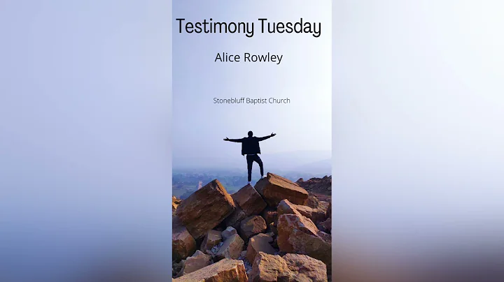 Alice Rowley and here life story of how God never ...