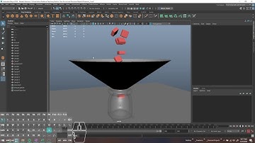 Fill a Jar with Dynamics in Maya