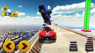 Water Surfing Car Stunts Floating Race Simulator 3D - Android gameplay screenshot 5