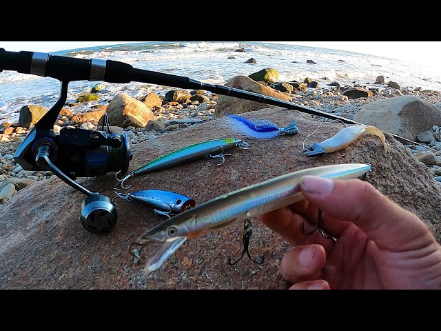 Go-Phish The River＆Surf Plugging 10S DPS Surf Fishing Some New Plugs - Badfish Slam Attempt and Rod