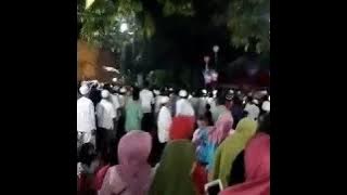 Detik detik kedatangan Alwi Assegaf menuju panggung , dan Full sholawat isyfalana