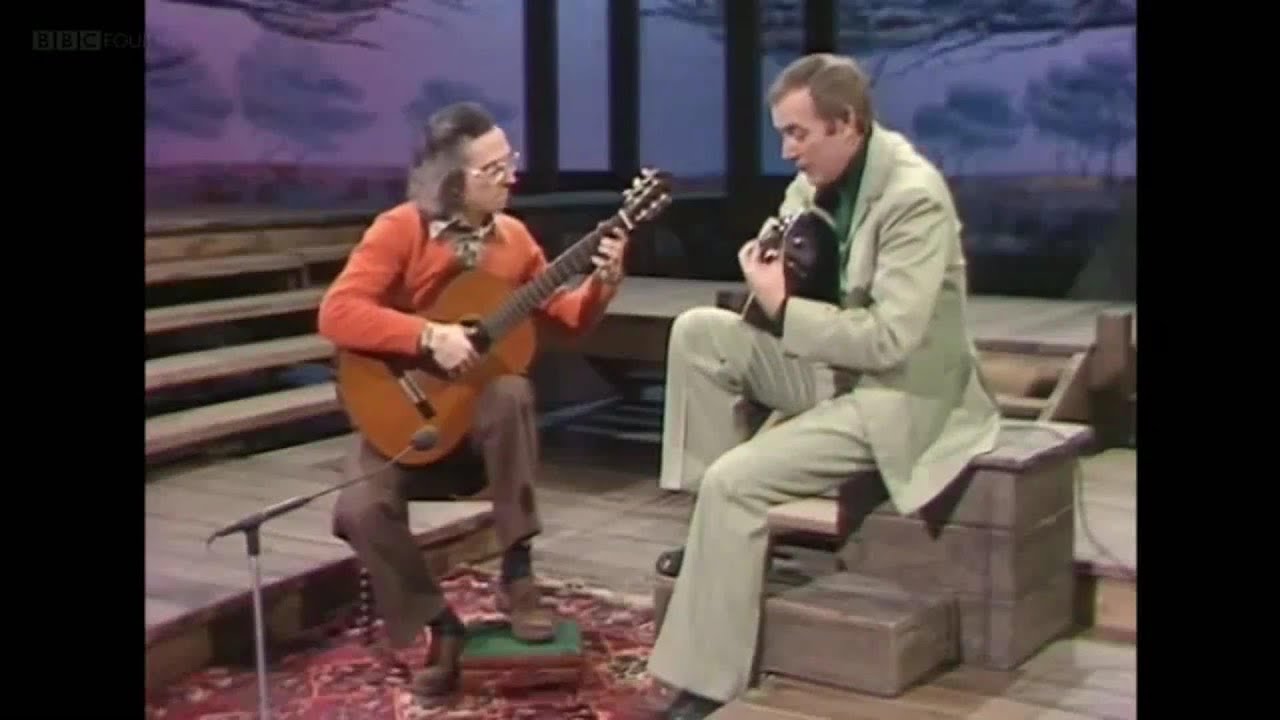 John Williams & Val Doonican: Guitar Duet - Liszt's Liebestraum No. 3  [Audio sync corrected]