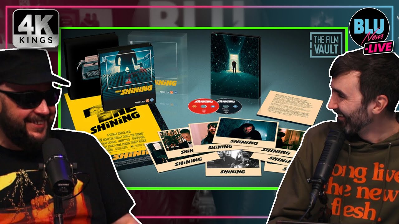 THE SHINING 4K & POLTERGEIST 4K from FILM VAULT | Big Box & Steelbook Only Editions | 4K Kings Clips