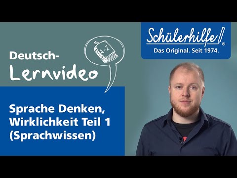 Video: Sprache Als Denkwerkzeug