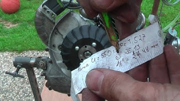 Vespa "How to" Zündung abblitzen / Adjusting the ignition