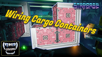 How To Wire Cargo Containers, Use Easybuild Mode, Craft Modules In The Tech Tree (Starbase Tutorial)