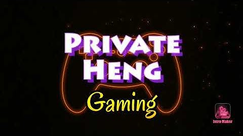 MY FIRST CHANNEL & INTRO PLEASE LIKE AND SUBSCRIBE FOR GAMING VIDEO