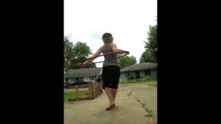 Beginer hula hoop isolation sequence in under 5 mins!