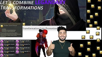 Aion 7.7 Legendary transformation combination!