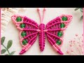 Macrame Butterfly🦋 | How to make Macrame Butterfly 