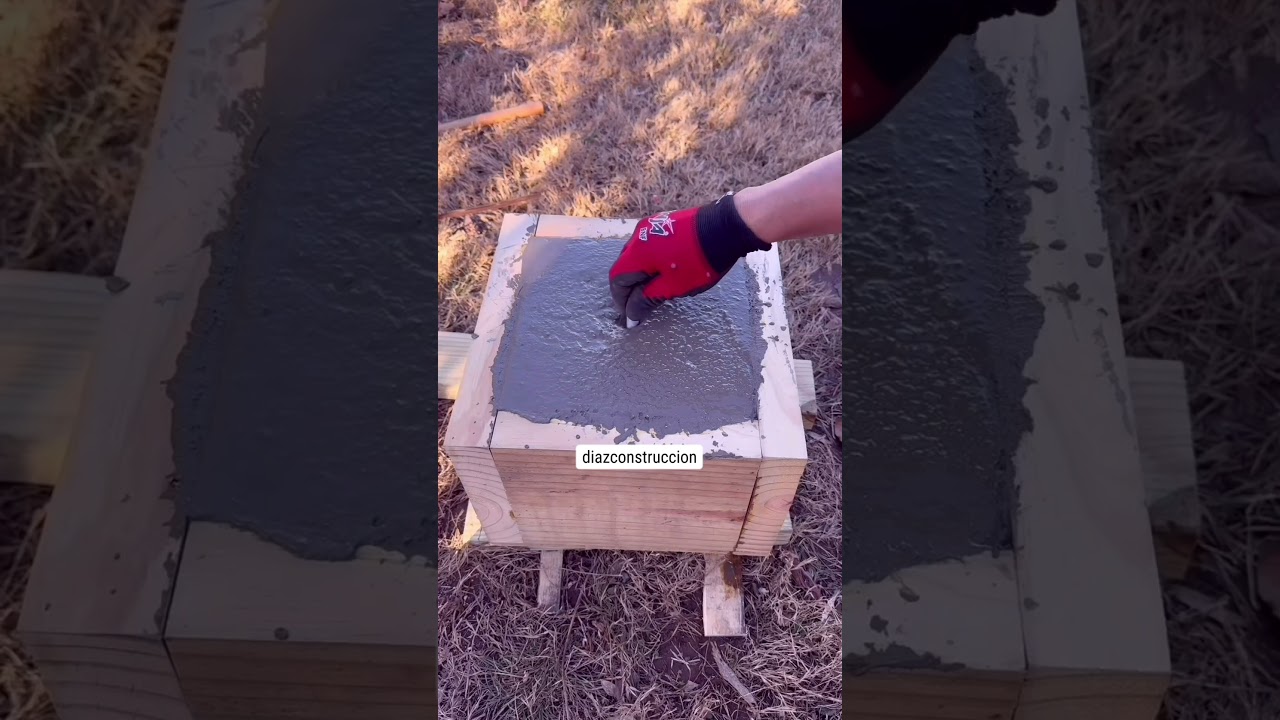 Cómo hacer una base de concreto