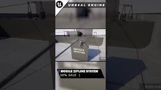 Component-Based Mobile Zipline System (UE5) #unrealengine #gamedev