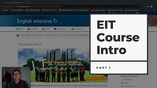 EIT Course Introducion - Part 1