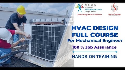 HVAC Design Full Course in Noida | Danish Trained & Placed by Sofcon Noida | Mechanical Engineer Job