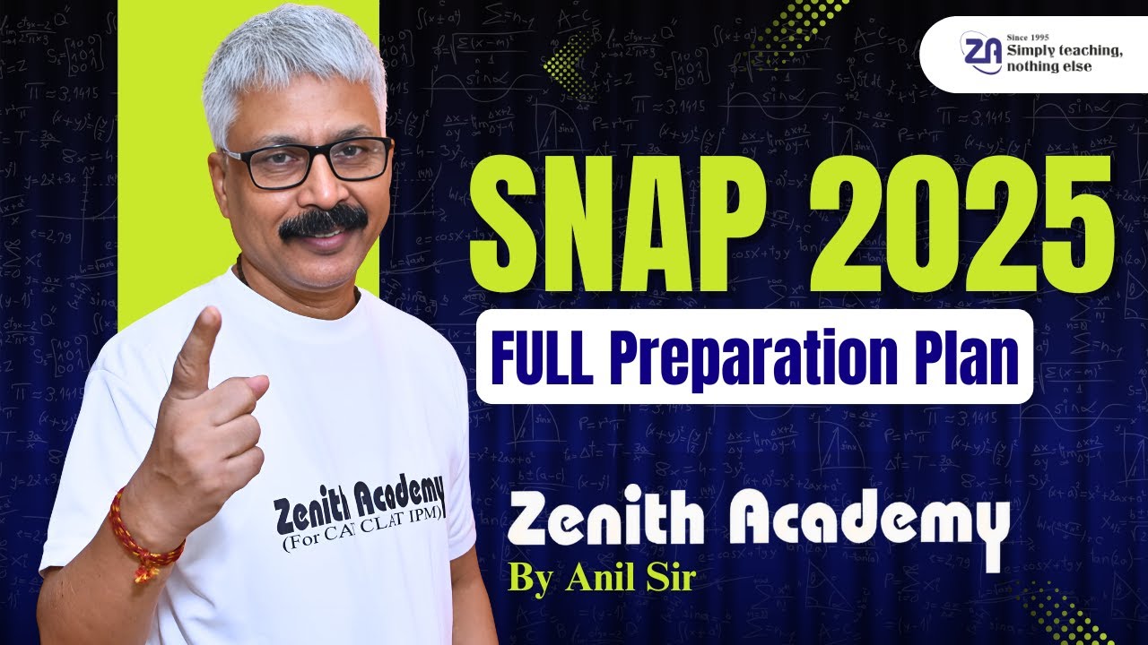 How to Crack SNAP 2025 | Complete Strategy + Study Plan Revealed (Must ...