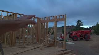 How to Build a House Installing OSB Plywood & Wall Bracing