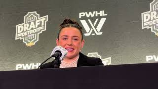 Detroit PWHL draftees share this one emotion on historic night