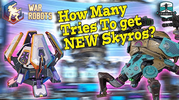 SKYROS UNBOXING - War Robots New Special Delivery Event Box Opening Anniversary Update 8.0