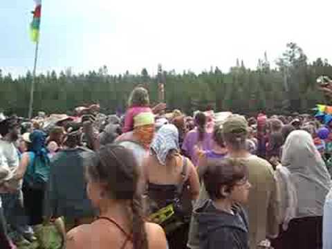 Rainbow Gathering 2008: Wyoming, July 4th - YouTube