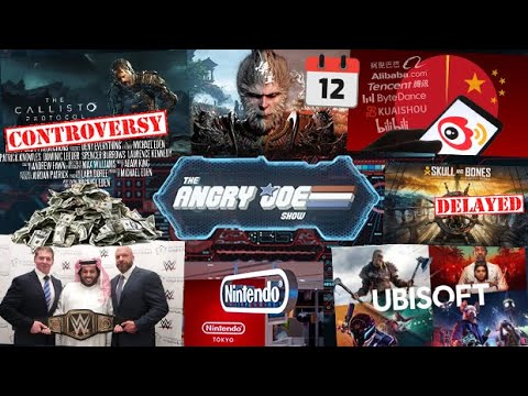 AJS News – Callisto Protocol Controversy, Black Myth Release Date, China & Saudi Arabia Buying Games