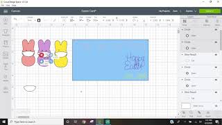 Stay safe my peeps Easter card made with Cricut