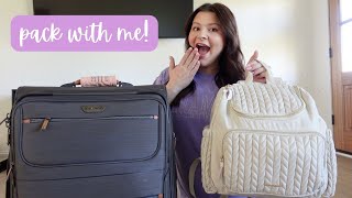 PACK MY HOSPITAL BAG WITH ME | first time mom!