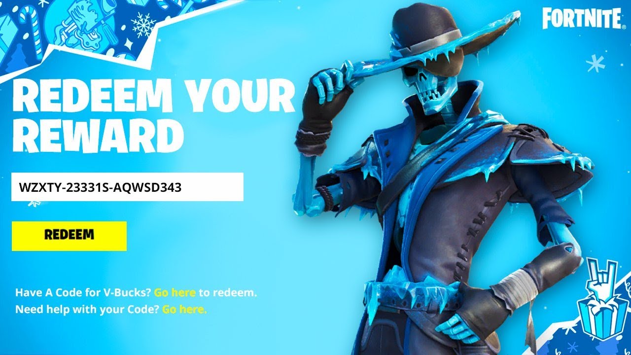REDEEM SKIN CODE for EVERYONE! - YouTube