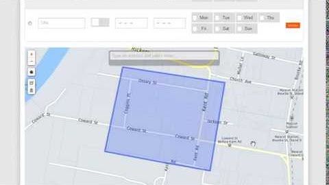 How to setup a Geofence safezone