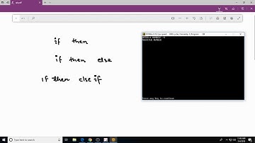 CONDITIONAL STATEMENT IN QBASIC