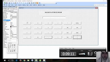 Tutorial pembuatan kalkulator ilmiah (VBA) pada microsoft excel .