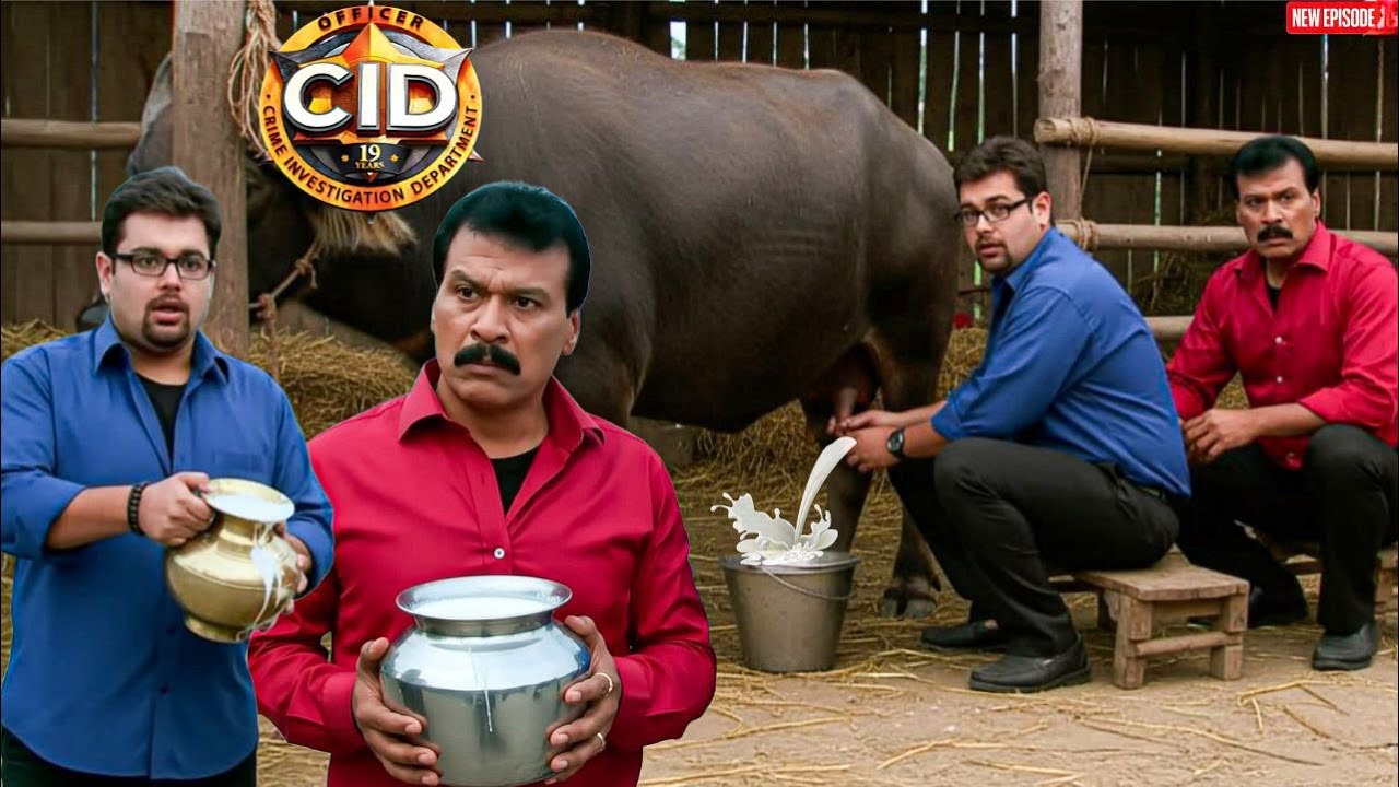 CID छोड़ Pankaj –Freddy  पहुँचे भैंस का दूध निकालने || CID | Latest Episode ||