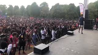 Kidi Put up Crazy Performance at Ghana Party in the Park UK