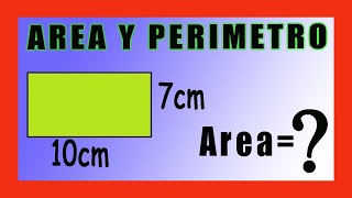 ✅👉 Area y Perimetro de un Rectangulo ✅ Area de un Rectangulo