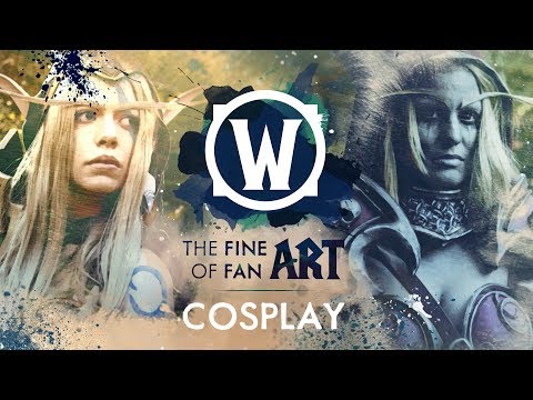 The Fine Art of Fan Art: Fenvaria y Ewenae, cosplayers (subtítulos ES)