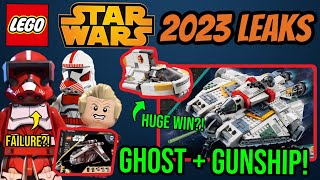 Lego Star Wars 2023 Leaks - GHOST Reveal + Republic GUNSHIP Truth...