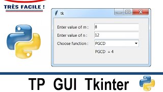 TP GUI Python Tkinter Solution Exercice 13