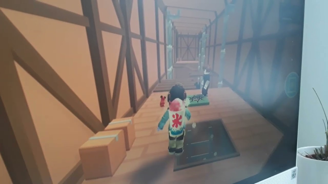 Roblox  hair salon obby part one escape hair  salon obby