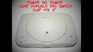 PSOne No Power, Button Fix w/o Replacement, Retro Repair Haul Giveaway.