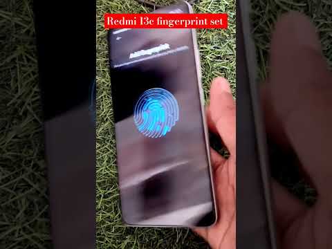 Redmi 13C/13 fingerprint