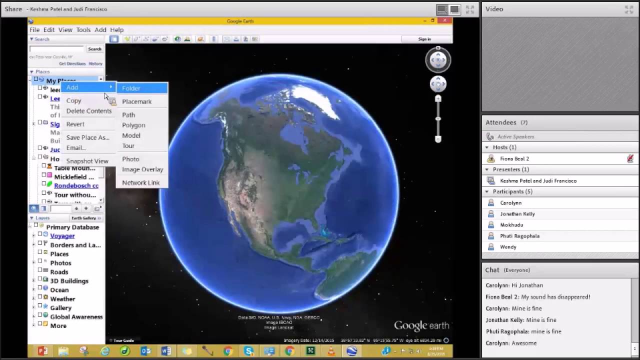 google earth tour video