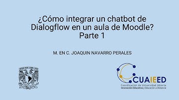 ¿Cómo integrar un chatbot de Dialogflow en un aula de Moodle? (1/2) - Web demo y iframe
