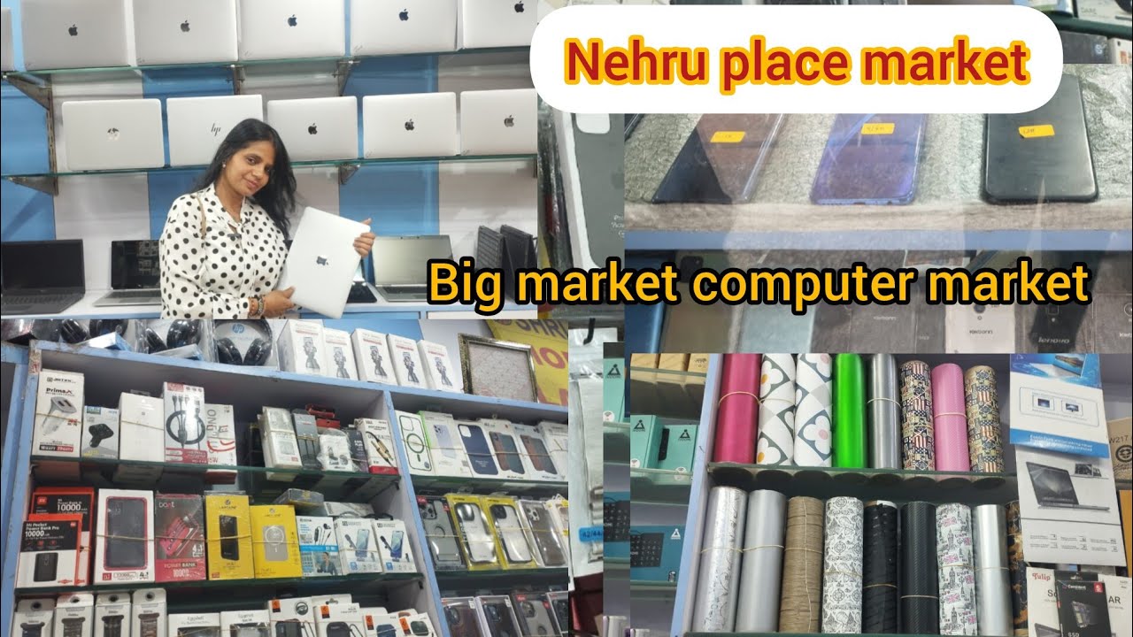 Nehru place market Delhi Laptops and computer market Laxmi tevar ...