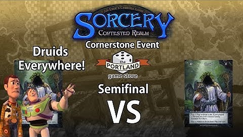 Sorcery Cornerstone at Portland Game Store | Semifinal | Druid vs Druid 11/09/25