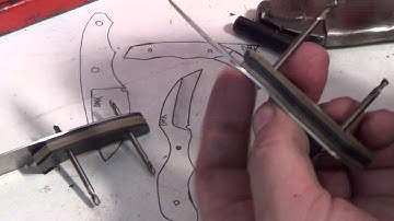Knifemaking: Shaping Knife Handle Scales Continued