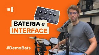 Teste Bateria Eletrônica Roland TD-07DMK + M-Track M-Audio Duo